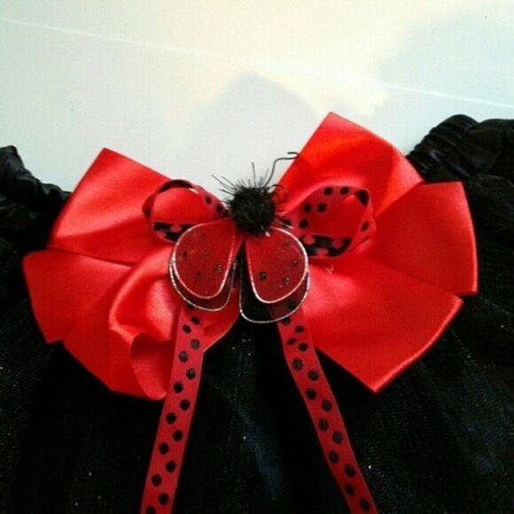Lady bug tutu skirt from Just Pretend Sz 18m-4t - Picture 3 of 7